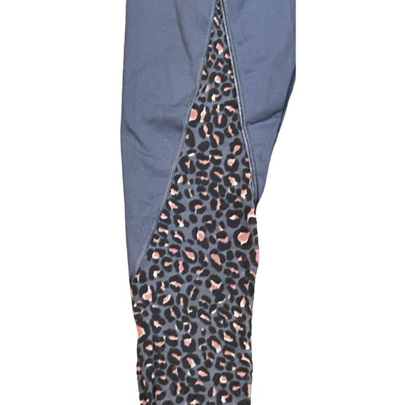 VS Sport Knockout High Waist Legging with Mesh Leopard Detail Size Small - Picture 5 of 8